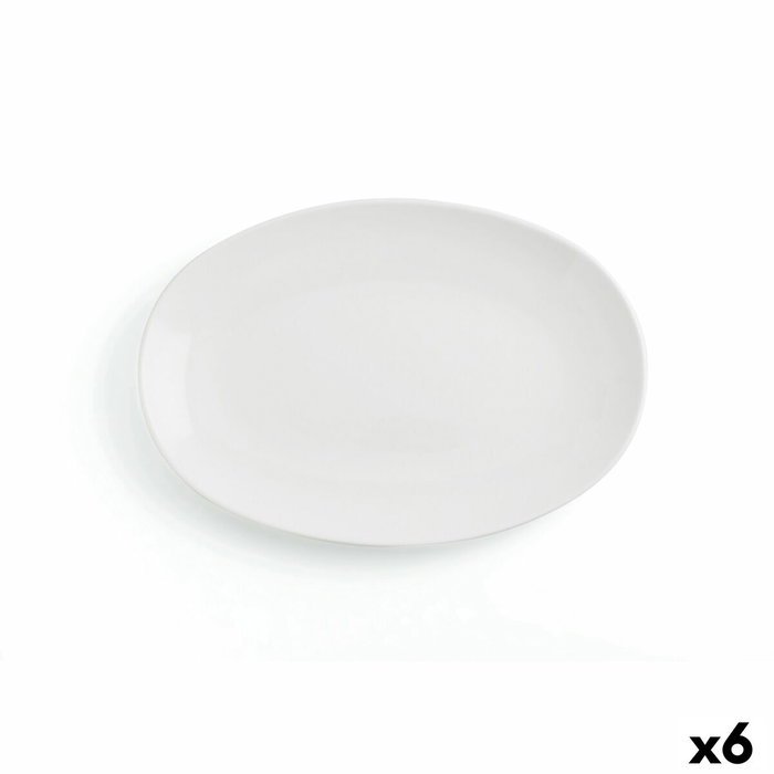 Ariane Fuente Oval Porcelana Vital Coupe 32 cm (6 Unidades) Blanco