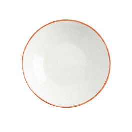 Plato Hondo Porcelana Terra Ariane 21 cm (6 Unidades)