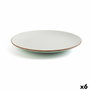 Ariane Plato Llano Porcelana Terra 31 cm, Beige (6 Unidades)