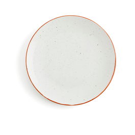 Plato Llano Porcelana Terra Ariane 18 cm (12 Unidades)