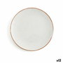 Ariane Plato Llano Porcelana Terra 21 cm (12 Unidades) Beige