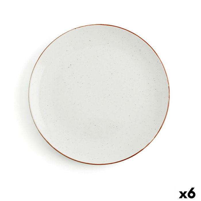 Ariane Plato Llano Porcelana Terra 29 cm, Beige (6 Unidades)