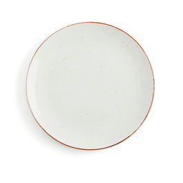 Plato Llano Porcelana Terra Ariane 29 cm (6 Unidades)