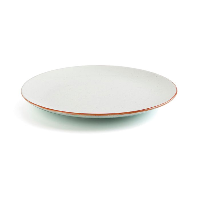 Plato Llano Porcelana Terra Ariane 29 cm (6 Unidades)