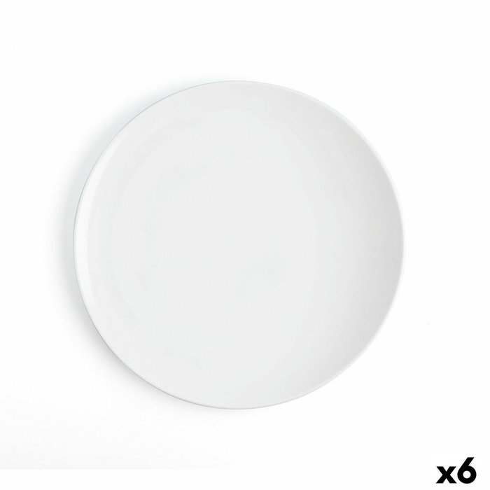 Ariane Plato Llano Vital Coupe 31 cm (6 Unidades) Blanco