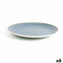 Ariane Plato Llano Terra Azul 31 cm (6 Unidades)