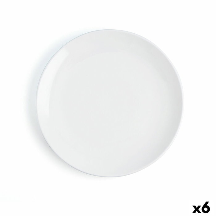 Ariane Plato Llano Vital Coupe de 31 cm (6 Unidades) Blanco