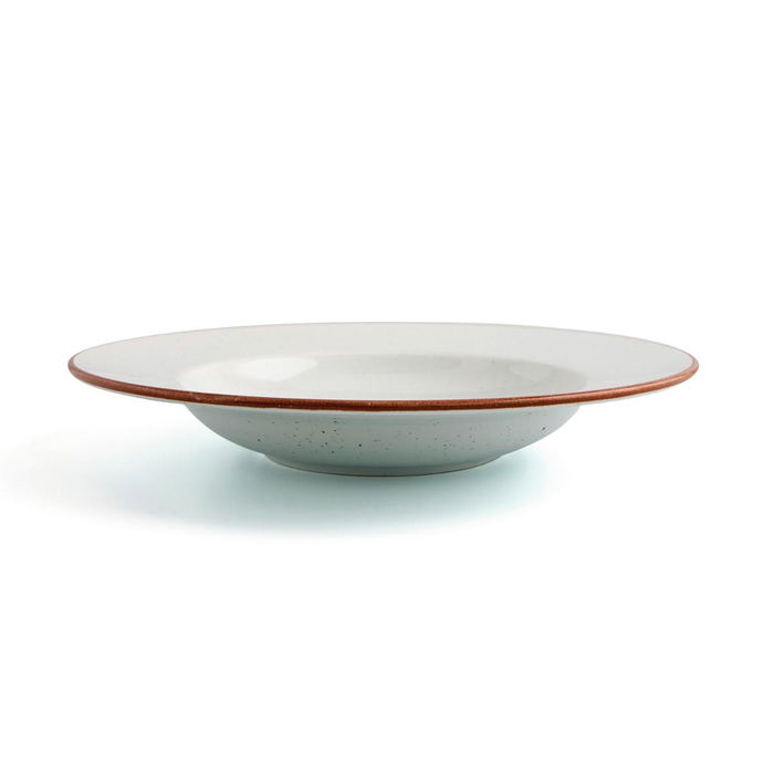 Plato Hondo Porcelana Terra Ariane 26 cm (6 Unidades)