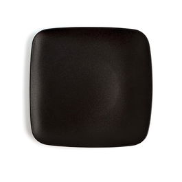 Plato Postre Porcelana Antracita Ariane 20 cm (12 Unidades)