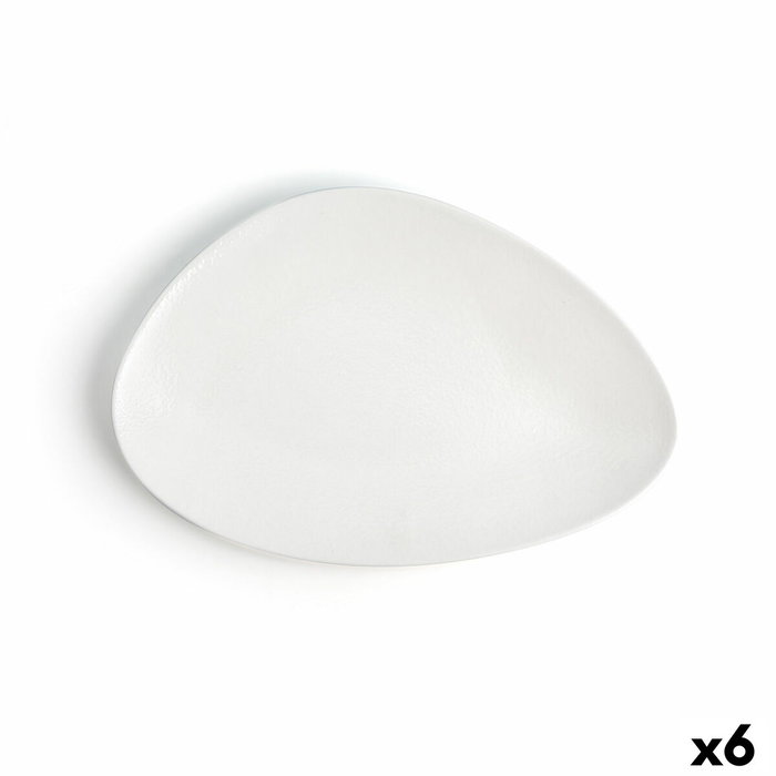 Ariane Plato Triangular Antracita Blanco 29 cm (6 Unidades)展开