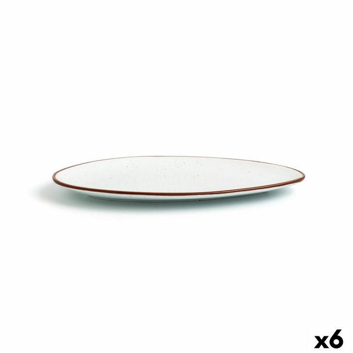 Ariane Plato Triangular Terra 29 cm (6 Unidades) Beige
