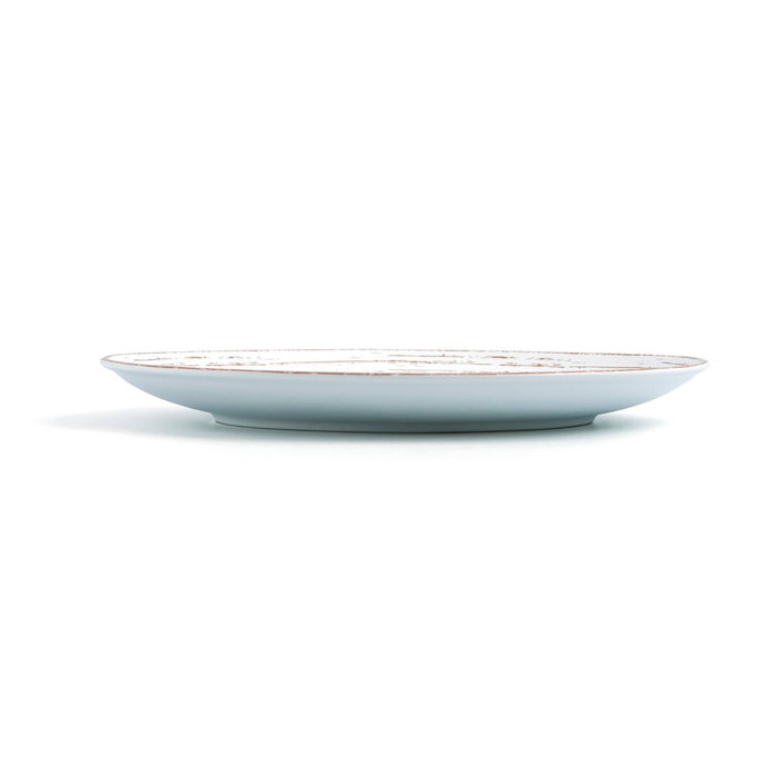 Plato Llano Porcelana Tornado White Ariane 31 cm (6 Unidades)