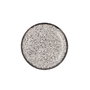 Ariane Plato de Postre Rock Negro 21 cm (12 Unidades) inevitable