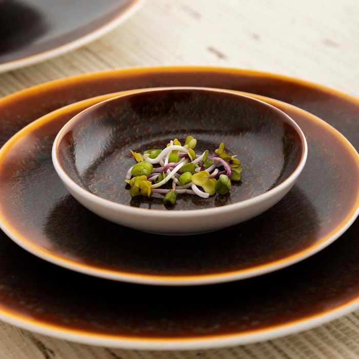 Plato Hondo Porcelana Decor Ariane 20 cm (6 Unidades) Plato Hondo Porcelana Decor Ariane 20 cm (6 Unidades)