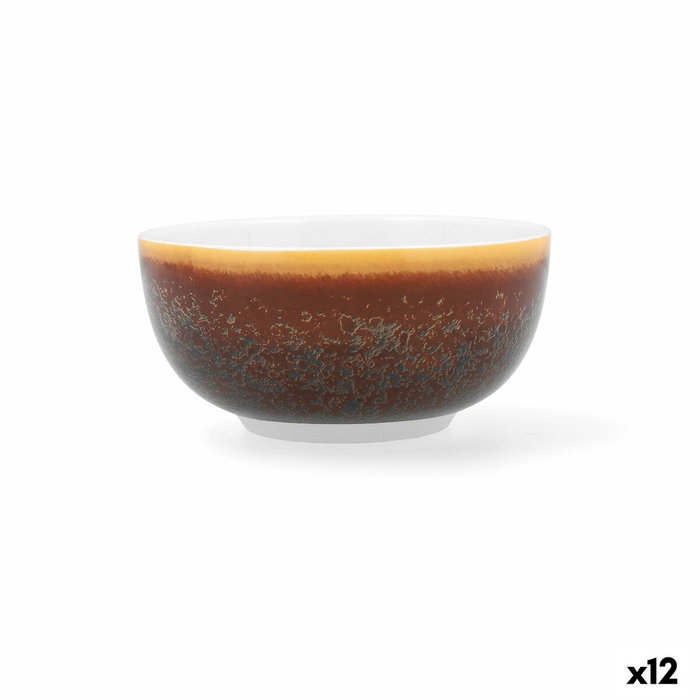 Ariane Bol Porcelana Decor Marrón 12 cm (12 Unidades) inevitable