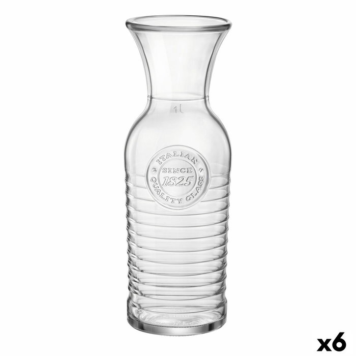 Bormioli Rocco Botella Vidrio Officina 1 L (6 Unidades)