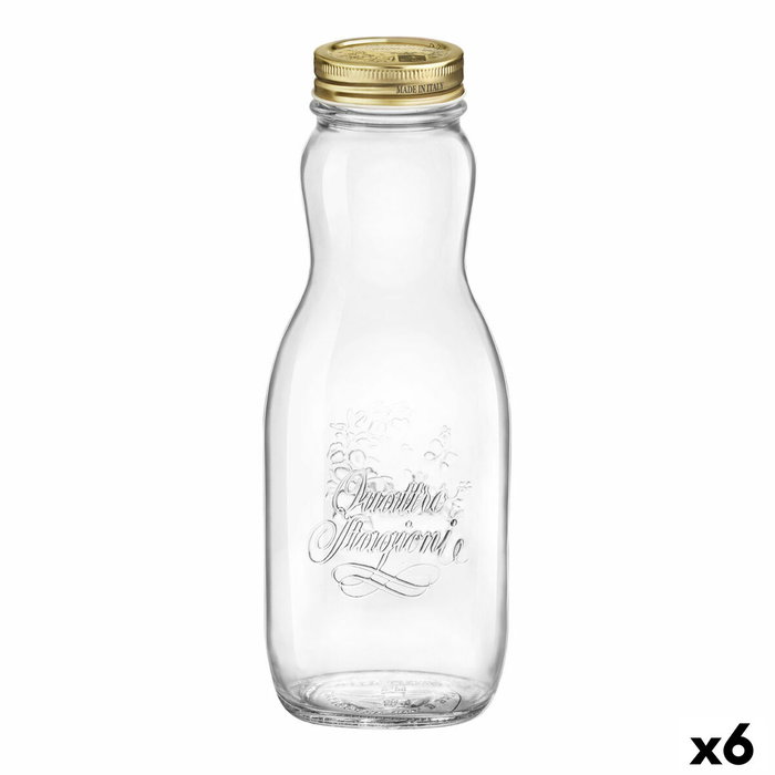 Bormioli Rocco Botella Vidrio Quattro Stagioni 1 L (6 Unidades)