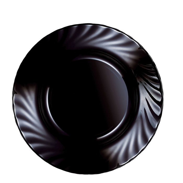Plato Hondo Luminarc Trianon Negro Vidrio (ø 22,5 cm) (24 Unidades) Plato Hondo Luminarc Trianon Negro Vidrio (ø 22,5 cm) (24 Unidades)