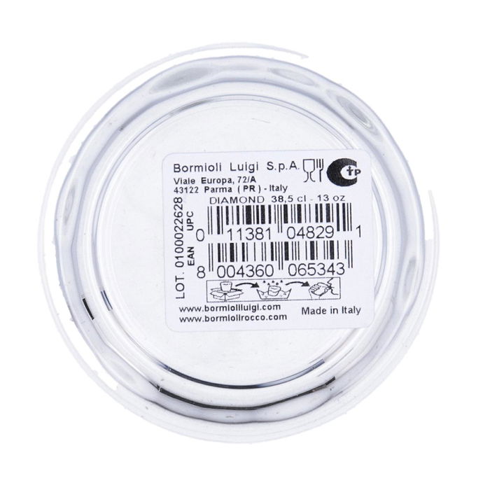 Vaso Bajo Vidrio Diamond Bormioli Rocco 39 cL (6 Unidades)