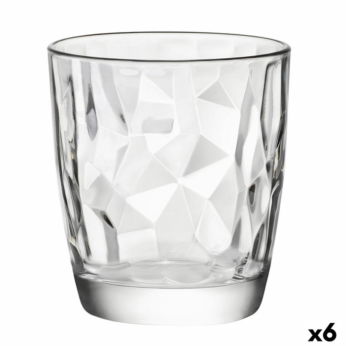 Bormioli Rocco Vaso Bajo Diamond Transparente