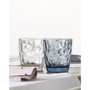 Bormioli Rocco Vaso Bajo Vidrio Diamond Azul 39 cL (6 Unidades) inevitable