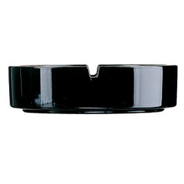 Arcoroc Set 6 Ceniceros Apilables de Vidrio Negro