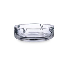 Arcoroc Set de 6 ceniceros apilables de vidrio transparente