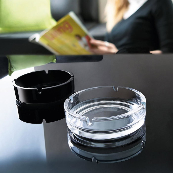 Set 6 Ceniceros Apilables Vidrio Apilable Arcoroc 10,7 cm Set 6 Ceniceros Apilables Vidrio Apilable Arcoroc 10,7 cm