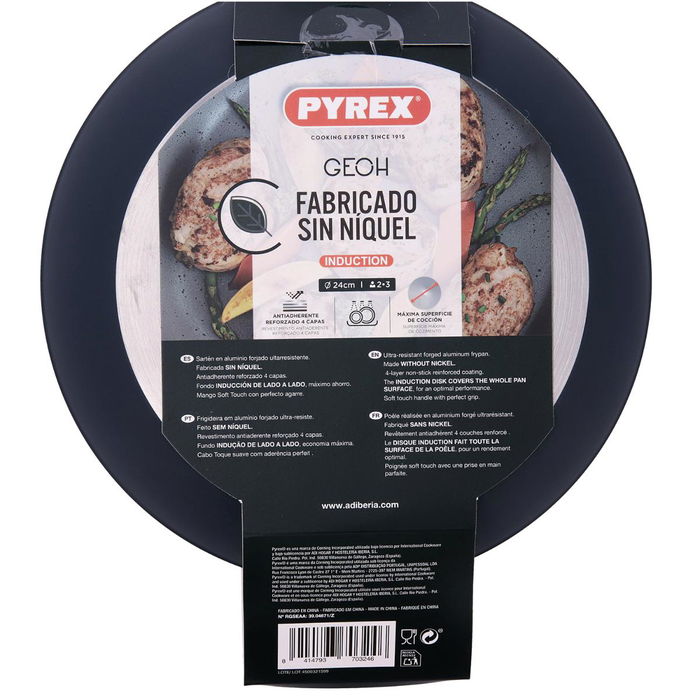 Sartén Aluminio Forjado Geoh Pyrex® 24 cm