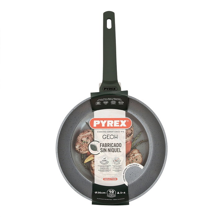 Pyrex Sartén de Aluminio Forjado GEOH 26cm Gris