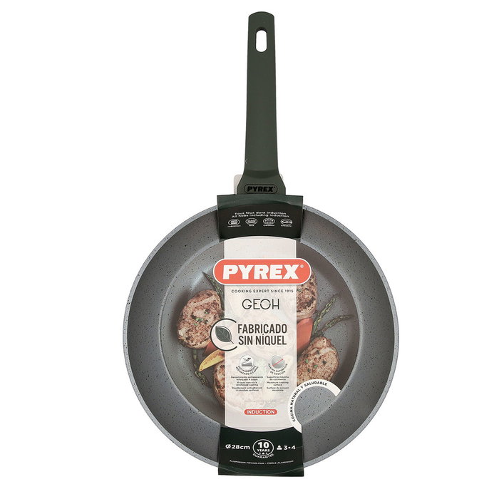 Pyrex Sartén de Aluminio Forjado GEOH 28cm Gris
