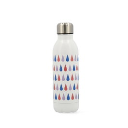 Quid Botella de Acero Inoxidable Rubic 0,5 L Rojo