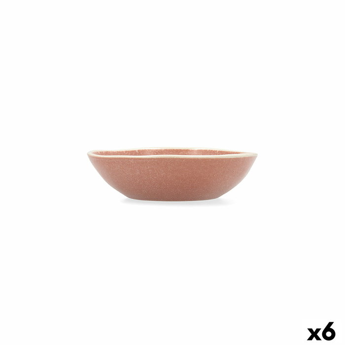 Bidasoa Bol Irregular Cerámico Gio Terracota 15x4 cm (6 Unidades) inevitable