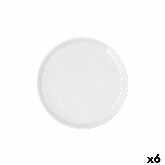 Ariane Plato Porcelana Reforzada Artisan 27 cm (6 Unidades) Blanco de 27 cm
