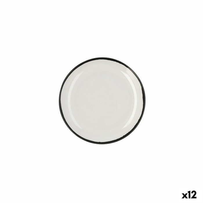Ariane Plato Porcelana Reforzada Vital Filo 21 cm (12 Unidades) Blanco