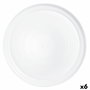 Arcoroc Plato Pizza Opal Evolutions 32 cm (6 Unidades) Blanco