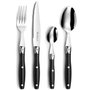 Lou Laguiole Set de 24 Cubiertos Comptoir Acero Inox y Mango PP 18-0-1,5 mm