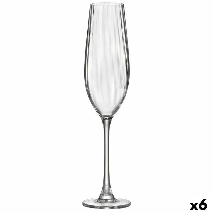 Bohemia Copa Flauta Cristalín Optic 26 cL (6 Unidades)