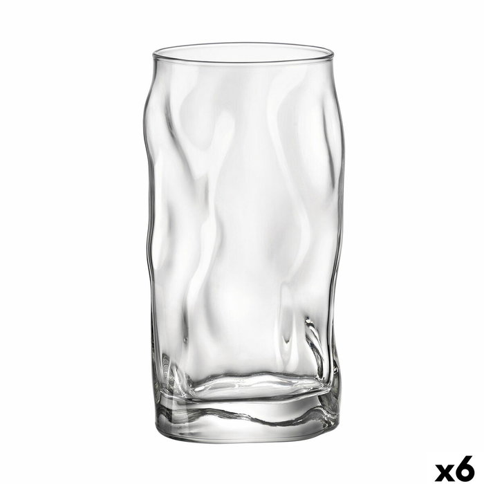 Bormioli Rocco Vaso Alto Sorgente 45 cL (6 Unidades) de Vidrio Transparente