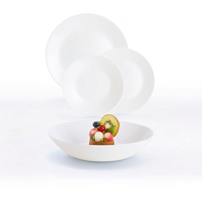 Vajilla Opal Zelie Luminarc 18 Piezas - 6 Personas