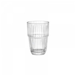 Caja 6 Vasos Altos Vidrio Barshine Bormioli Rocco 38 cL