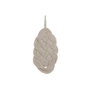 DKD Home Decor Decoración de Pared Cuerda de Algodón Trenzada Natural 33x3x67 cm