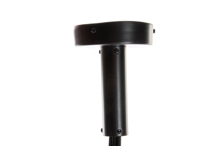 DKD Home Decor Lámpara de Techo 100 x 40 cm, 6 bombillas, casquillo E14, Tela y Hierro