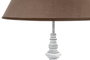 DKD Home Decor Lámpara de Sobremesa de Metal Tradicional 35x35x60 cm (Surtido de 2) 