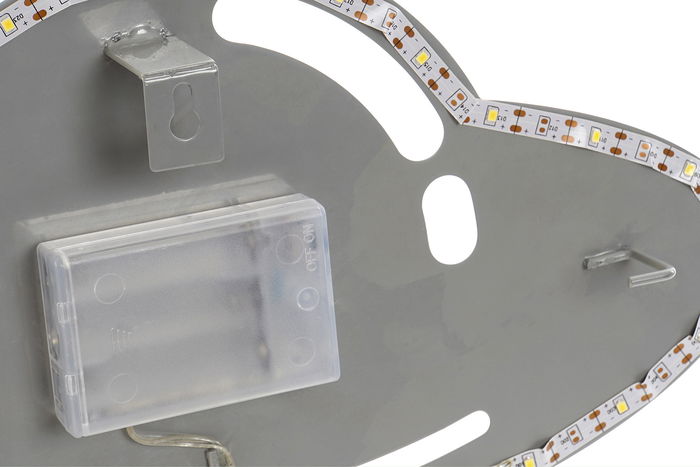 DKD Home Decor Ovni Decoracion Pared Kids Gris Verde 2 x 30 x 35 cm