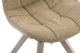 DKD Home Decor Silla Marron Natural 55 x 85 x 47 cm (2 Unidades)