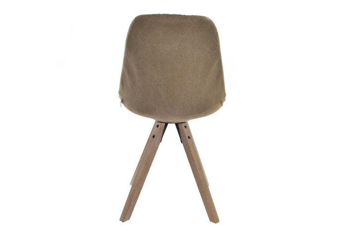 DKD Home Decor Silla Marron Natural 55 x 85 x 47 cm (2 Unidades)