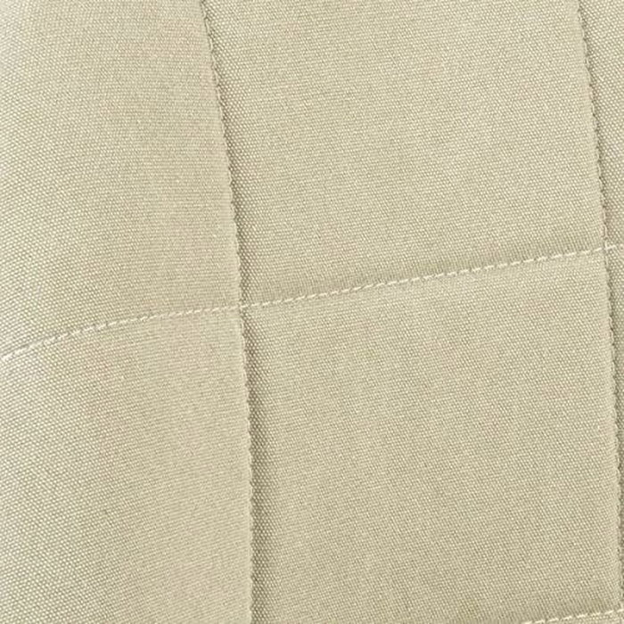 DKD Home Decor Silla de Poliéster y Algodón Beige Natural