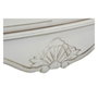 DKD Home Decor Librería Abeto Blanca con 4 Estantes y 1 Cajón