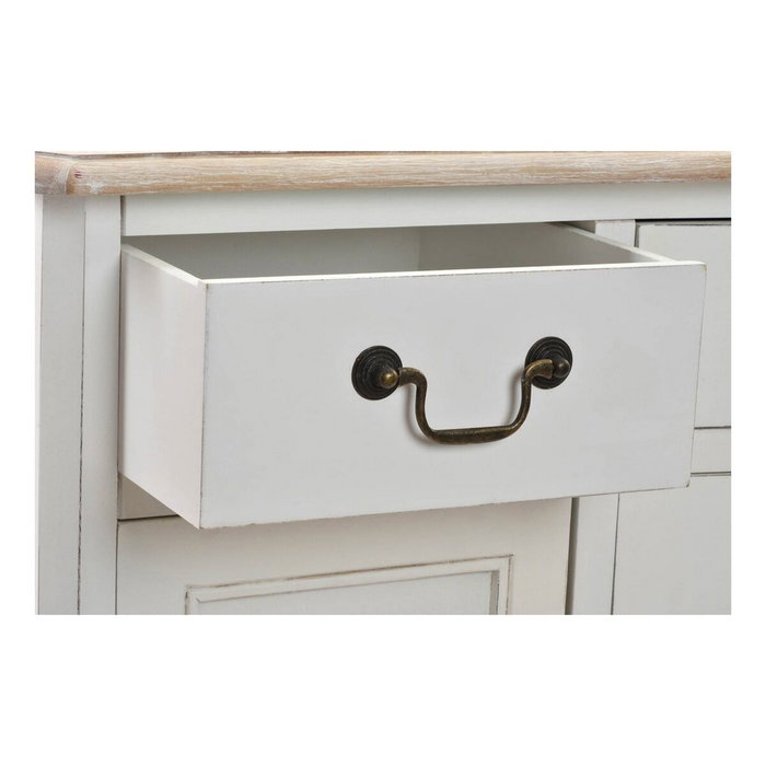 DKD Home Decor Buffet Abeto Versalles3 Blanco y Marrón Claro DKD Home Decor Buffet Abeto Versalles3 Blanco y Marrón Claro